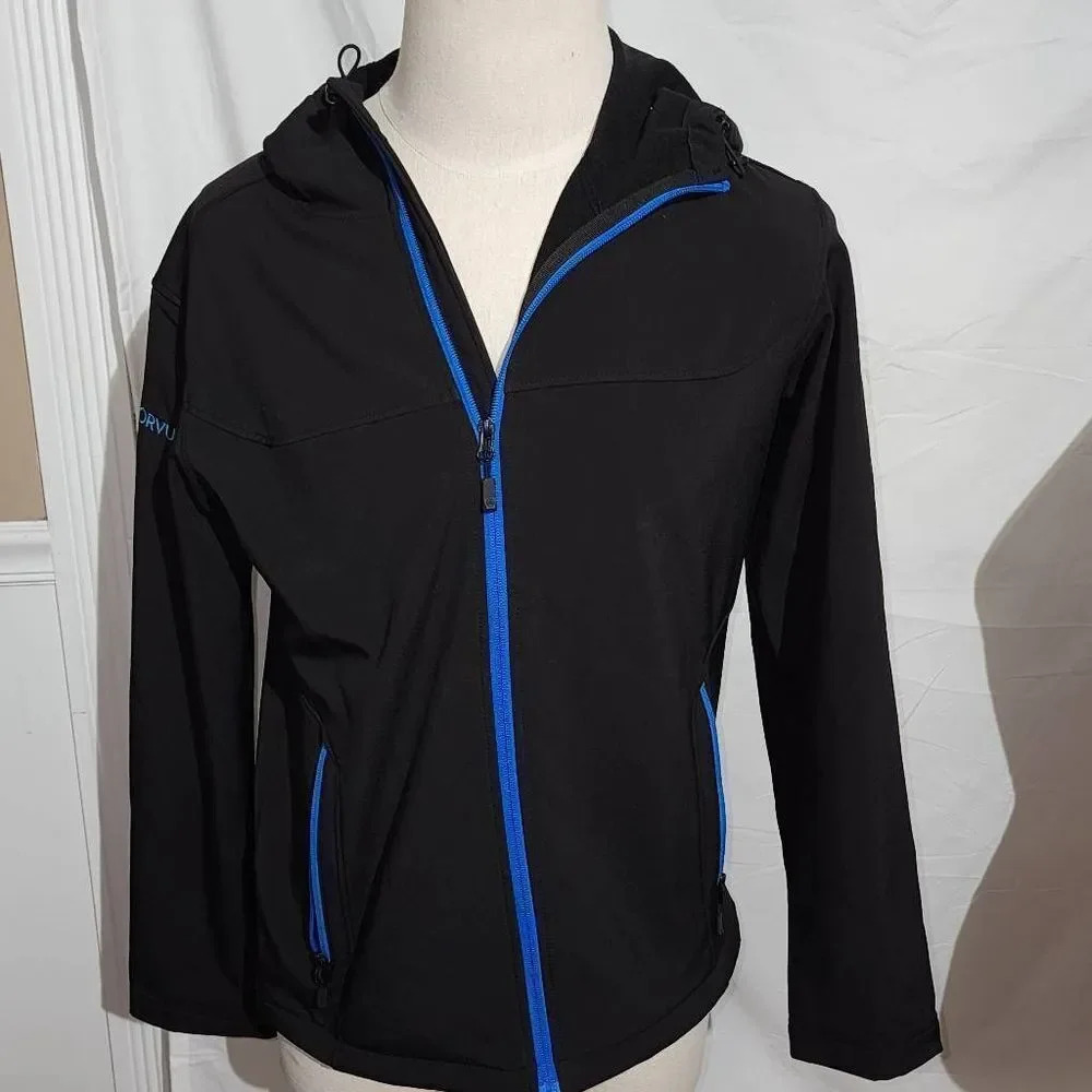Stormtech Performance Mens Black Jacket Medium Embroidered